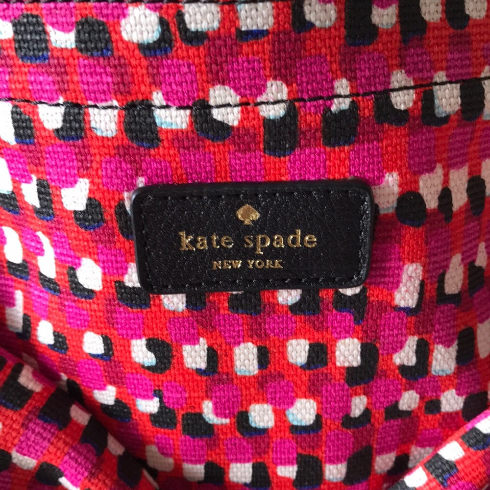 NWT Kate Spade Multi Red Pink Bow On Purpose Tote - Picture 2 of 6